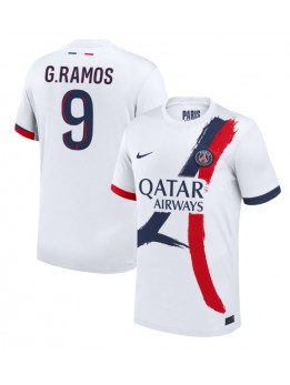 Paris Saint-Germain Goncalo Ramos #9 Auswärtstrikot 2024-25 Kurzarm